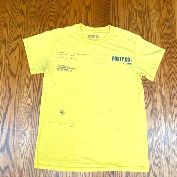🍻🎤BEERBONGS &BENTLEYS🎤🍻 POST MALONE 2018 CONCERT TOUR Tshirt szS 100%cotton🤩GUC🤩 - Picture 1 of 6